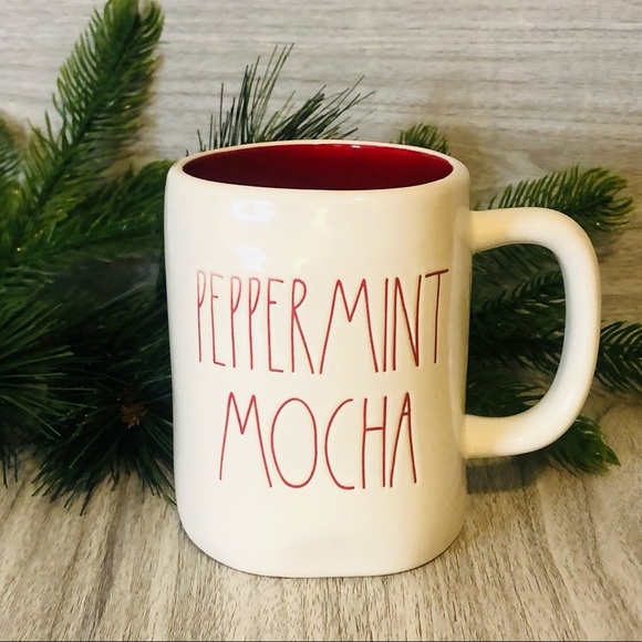 Rae Dunn PEPPERMINT MOCHA 16 Ounce Christmas Mug - Picture 8 of 8